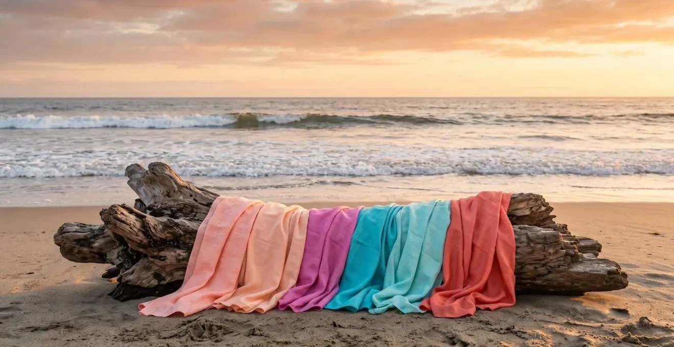 Harmonie des couleurs de maillot avec différentes carnations bronzées